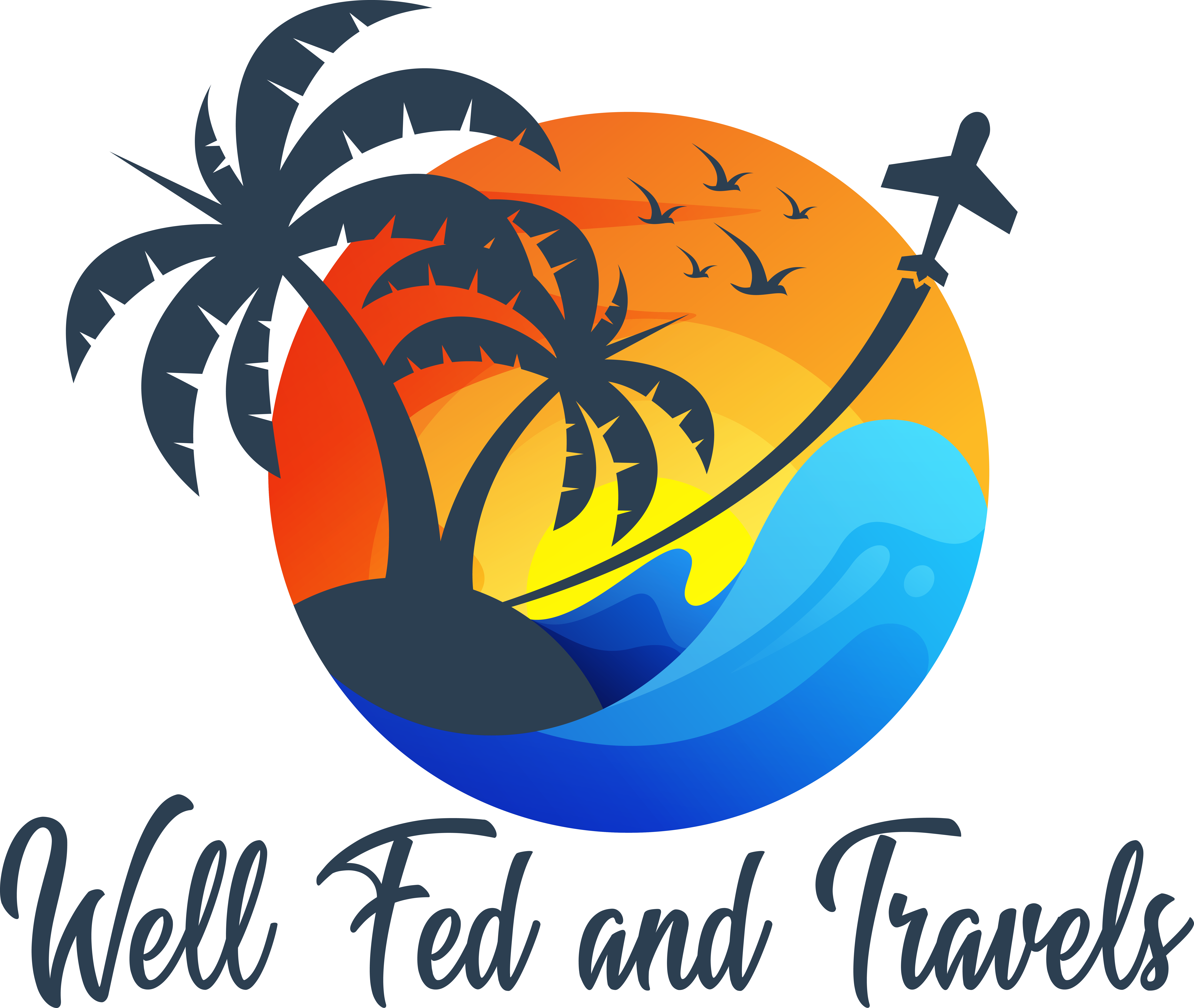 Well Fed and Travels Logo
